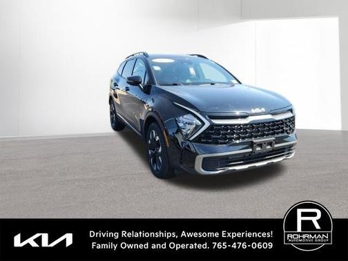 Ebony Black 2023 Kia Sportage X-Line