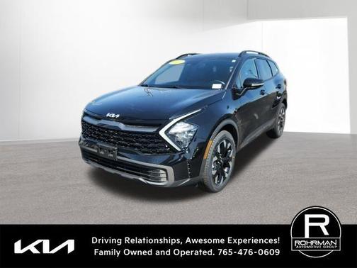 Ebony Black 2023 Kia Sportage X-Line