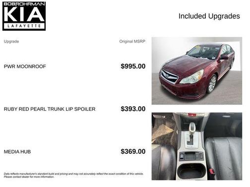 2011 Subaru Legacy 2.5i