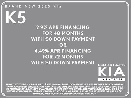 2025 Kia K5 LXS