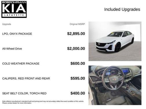 Summit White 2024 Cadillac CT5-V V-Series