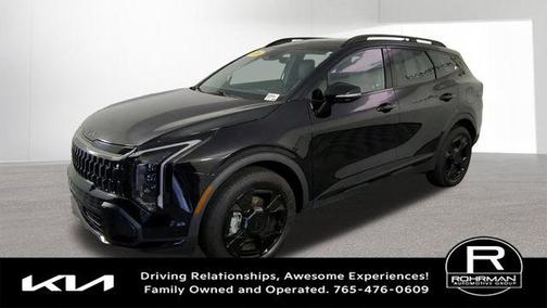 Ebony Black 2026 Kia Sportage X-Line