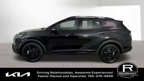 Ebony Black 2026 Kia Sportage X-Line