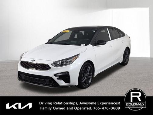 Snow White Pearl 2021 Kia Forte GT-Line