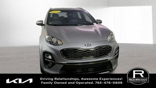 Steel Gray 2021 Kia Sportage S