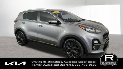 Steel Gray 2021 Kia Sportage S