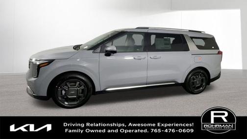Ceramic Silver 2026 Kia Carnival SX