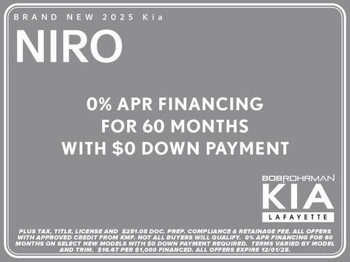 2025 Kia Niro EX