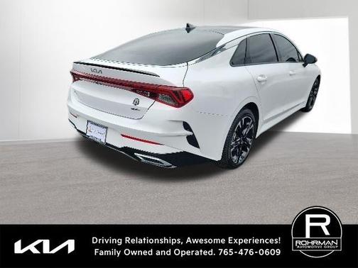 Glacial White Pearl 2024 Kia K5 GT-Line