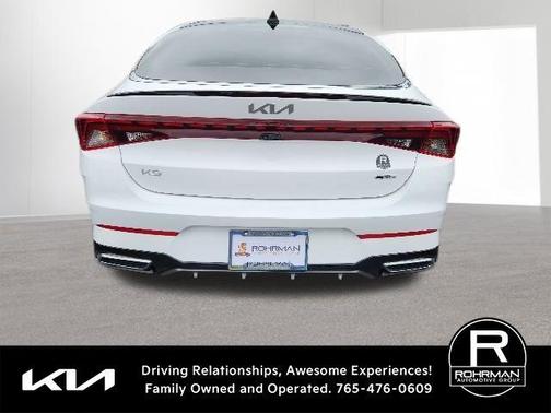 Glacial White Pearl 2024 Kia K5 GT-Line