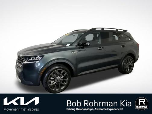 Aruba Green 2023 Kia Sorento X-Line EX