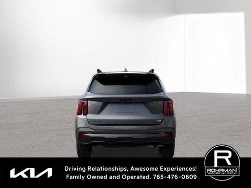 Steel Gray 2026 Kia Sorento Hybrid X-LINE SX PRESTIGE