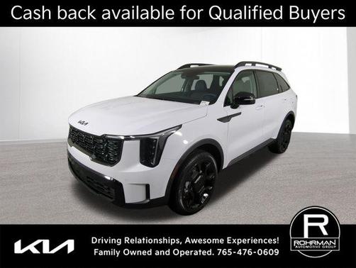 Glacial White Pearl 2026 Kia Sorento X-Line EX SUV