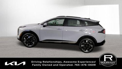 Wolf Gray 2026 Kia Sportage Hybrid SX-Prestige