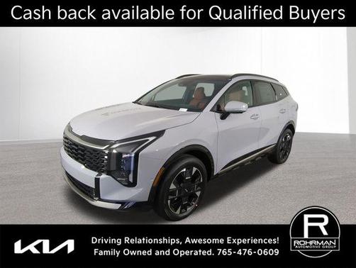 Wolf Gray 2026 Kia Sportage Hybrid SX-Prestige
