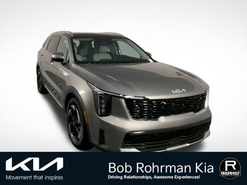 Volcanic Sand 2026 Kia Sorento Hybrid EX
