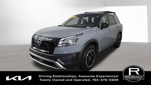 Boulder Gray Metallic 2025 Nissan Pathfinder Rock Creek