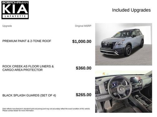 Boulder Gray Metallic 2025 Nissan Pathfinder Rock Creek