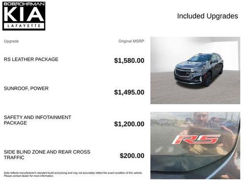 Gray 2023 Chevrolet Equinox RS