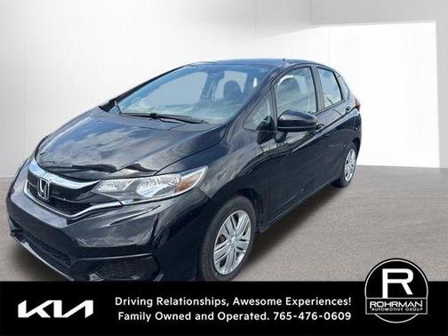 Black 2019 Honda Fit LX
