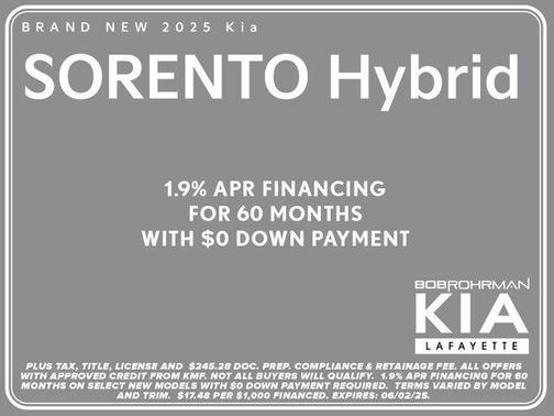 2025 Kia Sorento Hybrid SX Prestige