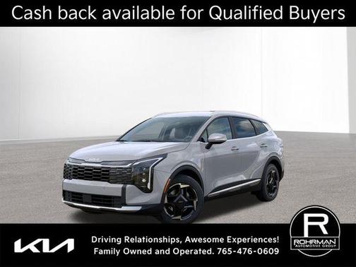 Wolf Gray 2026 Kia Sportage Hybrid EX