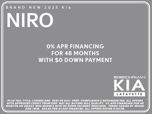 2025 Kia Niro SX