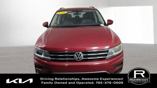 Cardinal Red Metallic 2020 Volkswagen Tiguan 2.0T SE
