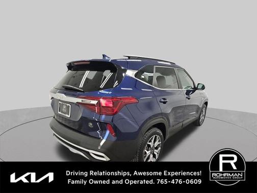 Dark Ocean Blue 2023 Kia Seltos EX