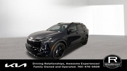 Ebony Black 2026 Kia Sportage X-Line