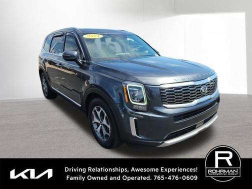 Gravity Gray 2021 Kia Telluride EX