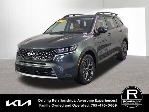 Aruba Green 2023 Kia Sorento X-Line SX Prestige