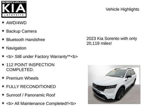 2023 Kia Sorento X-Line EX