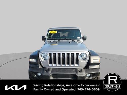 Billet Silver Metallic Clearcoat 2018 Jeep Wrangler Sport