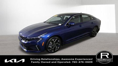Blue 2025 Kia K5 EX