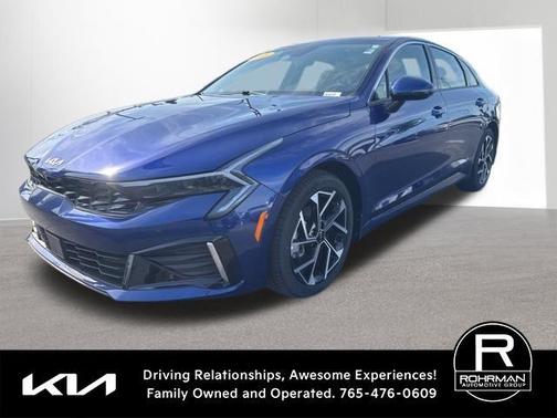 Blue 2025 Kia K5 EX