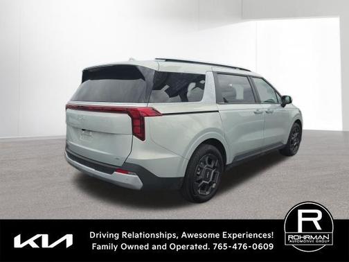Ivory Silver 2025 Kia Carnival Hybrid EX