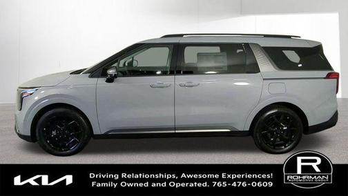 Ceramic Silver 2026 Kia Carnival Hybrid SX
