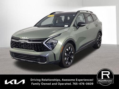 Jungle Green 2024 Kia Sportage X-Line