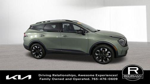 Jungle Green 2024 Kia Sportage X-Line