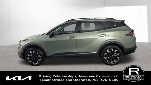 Jungle Green 2024 Kia Sportage X-Line