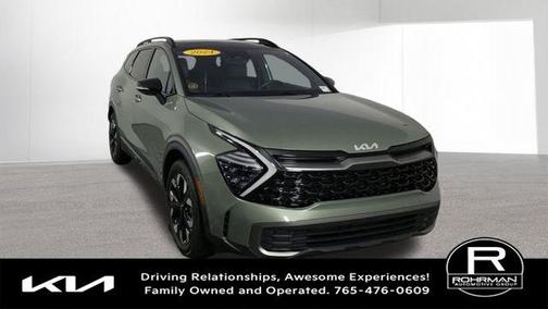 Jungle Green 2024 Kia Sportage X-Line
