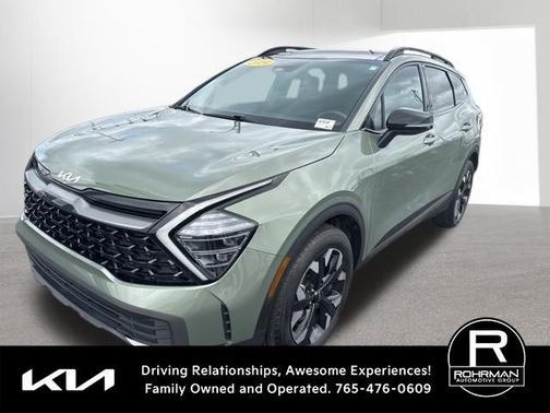 Jungle Green 2024 Kia Sportage X-Line