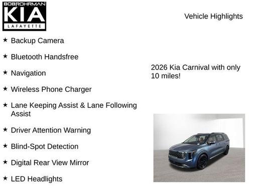 2026 Kia Carnival SX Prestige