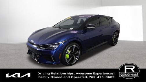Yacht Blue 2024 Kia EV6 GT