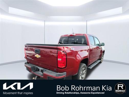 Cajun Red Tintcoat 2018 Chevrolet Colorado Base
