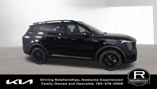 Ebony Black 2026 Kia Sorento X-Line SX Prestige