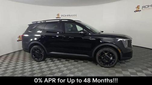 Ebony Black 2026 Kia Sorento X-Line SX Prestige