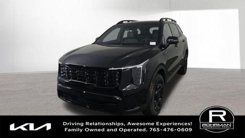 Ebony Black 2026 Kia Sorento X-Line SX Prestige