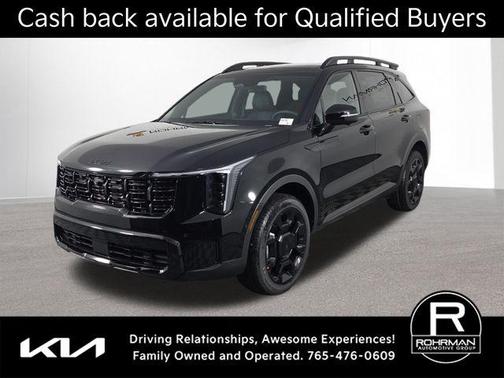 Ebony Black 2026 Kia Sorento X-Line SX Prestige